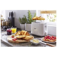 Philips Daily Collection HD2581/00 tostadora 8 2 rebanada(s) 830 W Blanco