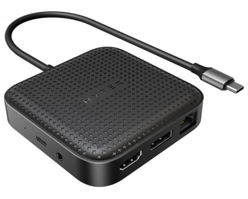 HYPER HD583-GL base para portÃ¡til y replicador de puertos Acoplamiento USB 3.2 Gen 1 (3.1 Gen 1) Type-C Negro