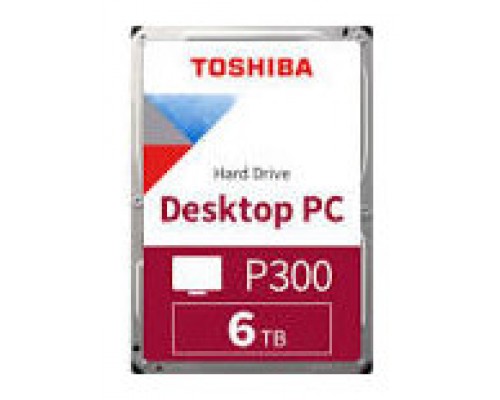 Toshiba P300 disco duro interno 6 TB 5400 RPM 128 MB 3.5" Serial ATA III