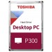 Toshiba P300 disco duro interno 6 TB 5400 RPM 128 MB 3.5" Serial ATA III