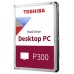 Toshiba P300 disco duro interno 6 TB 5400 RPM 128 MB 3.5" Serial ATA III