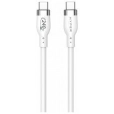 HYPER HJ4002WHGL cable USB USB 2.0 2 m USB C Blanco
