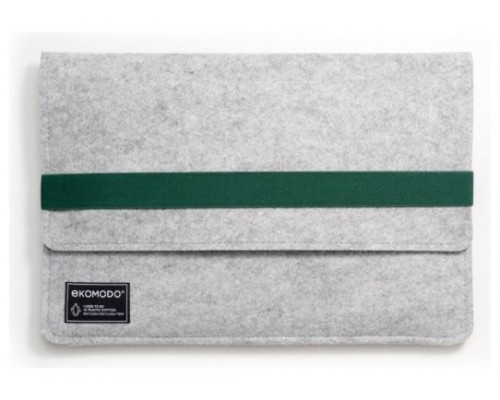 EKOMODO HR-004 maletines para portÃ¡til 33 cm (13") Funda Verde, Gris
