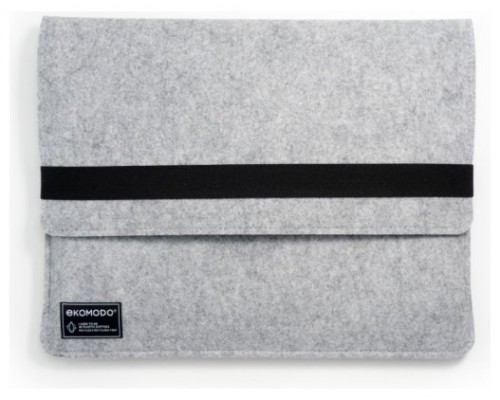 EKOMODO HR-013 maletines para portÃ¡til 38,1 cm (15") Funda Negro, Gris