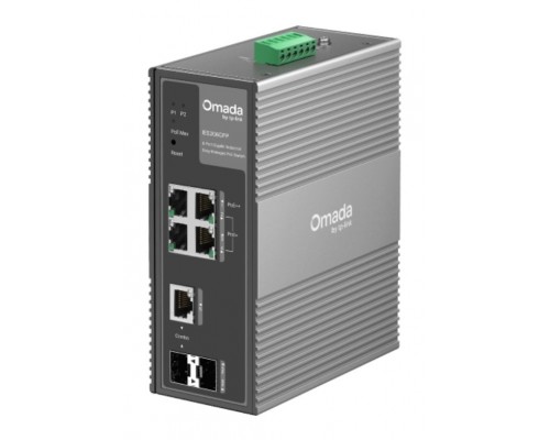 TP-Link IES206GPP switch Gestionado Gigabit Ethernet (10/100/1000) EnergÃ­a sobre Ethernet (PoE) Negro