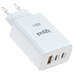 iggual Cargador triple USB-A + 2 x tipo C GaN 65W