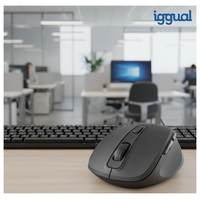 iggual Ratón inalámbrico ERGO-SILENT-6D 1600DPI iggual Ratón inalámbrico ERGO-SILENT-6D 1600DPI