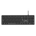 iggual Teclado USB est&aacute;ndar CK-SILENT-105T negro