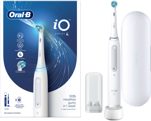 Braun Oral B iO 4 Adulto Cepillo dental oscilante Blanco Braun Oral B iO 4 Adulto Cepillo dental oscilante Blanco