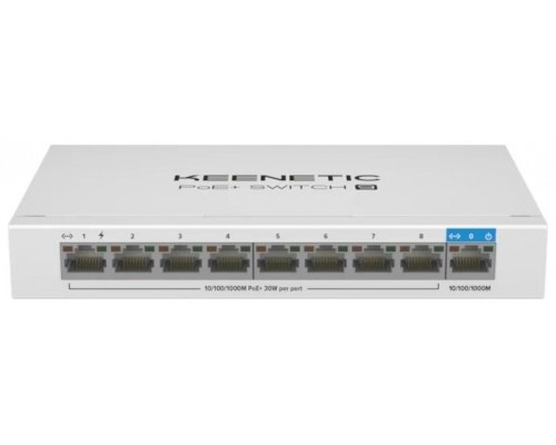 Keenetic PoE Switch 9 Gigabit 9 puertos