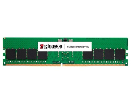 Kingston Technology ValueRAM m&Atilde;&sup3;dulo de memoria 32 GB 1 x 32 GB DDR5 5600 MT/s 288-pin DIMM