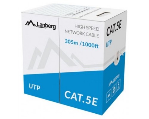Bobina 100mb s lanberg utp rj45