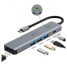 Leotec LEDS05 base para portÃ¡til y replicador de puertos Acoplamiento Gris