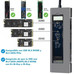 Leotec Docking Station 8 en 1 con ranura M.2 para SSD