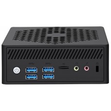 Leotec LEMPC09 PC/estaciÃ³n de trabajo barebone Cubo Negro