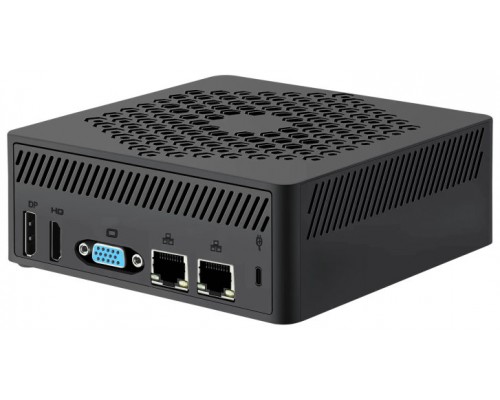 Leotec LEMPC18 PC/estaciÃ³n de trabajo barebone Cubo Negro