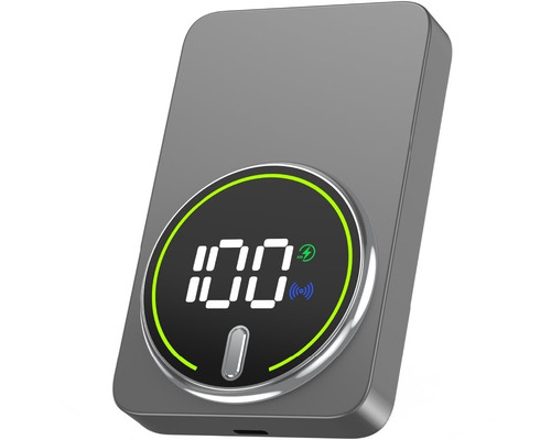 Leotec Power Bank inalámbrico 10000mAh 20W Gris Leotec Power Bank inalámbrico 10000mAh 20W Gris