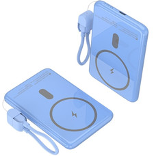 Leotec Power Bank inalámbrico 5000mAh 20W Azul Leotec Power Bank inalámbrico 5000mAh 20W Azul