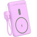 Leotec Power Bank inalámbrico 5000mAh 20W Rosa Leotec Power Bank inalámbrico 5000mAh 20W Rosa