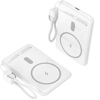 Leotec Power Bank inalámbrico 5000mAh 20W Blanco Leotec Power Bank inalámbrico 5000mAh 20W Blanco