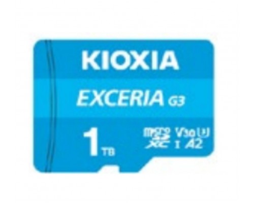 Kioxia EXCERIA G3 1 TB MicroSDXC UHS-I Clase 10 Kioxia EXCERIA G3 1 TB MicroSDXC UHS-I Clase 10