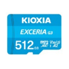 Kioxia EXCERIA G3 512 GB MicroSDXC UHS-I Clase 10