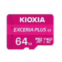 Kioxia EXCERIA PLUS G3 64 GB MicroSDXC UHS-I Clase 10 Kioxia EXCERIA PLUS G3 64 GB MicroSDXC UHS-I Clase 10