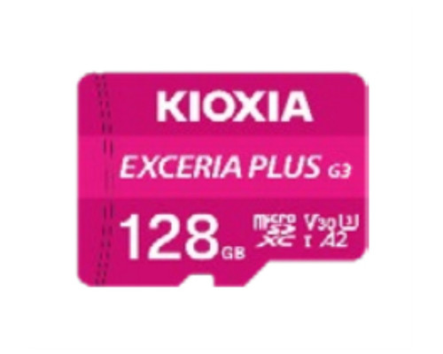 Kioxia EXCERIA PLUS G3 128 GB MicroSDXC UHS-I Clase 10