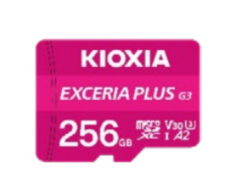 Kioxia EXCERIA PLUS G3 256 GB MicroSDXC UHS-I Clase 10