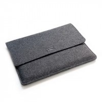 EKOMODO Lapatx 33 cm (13") Funda de protecciÃ³n Gris