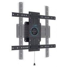 Tooq LP3780F-R Soporte pared rotación 360º Negro
