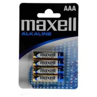 PILAS AAA MAXELL LR03-B4 GD 1.5V BLISTER 4 UNIDADES