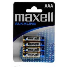 PILAS AAA MAXELL LR03-B4 GD 1.5V BLISTER 4 UNIDADES
