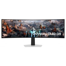 Samsung G93SC pantalla para PC 124,5 cm (49") 5120 x 1440 Pixeles Dual QHD OLED Plata
