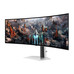 Samsung G93SC pantalla para PC 124,5 cm (49") 5120 x 1440 Pixeles Dual QHD OLED Plata