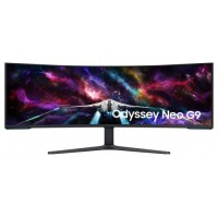 Samsung G95NC LED display 144,8 cm (57") 7680 x 2160 Pixeles Dual UHD Negro, Blanco