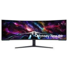 Samsung G95NC LED display 144,8 cm (57") 7680 x 2160 Pixeles Dual UHD Negro, Blanco