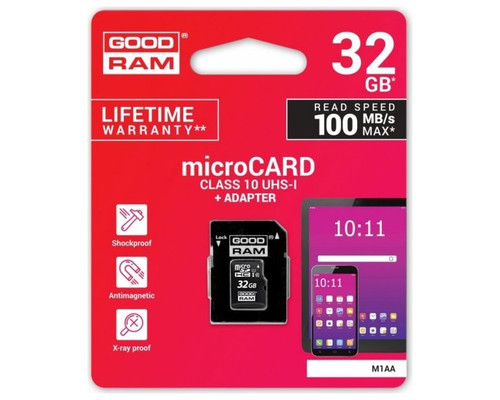 Goodram M1AA 32 GB MicroSDHC UHS-I Clase 10