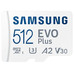 Samsung MicroSDHC EVO Plus New 512GB Clase 10