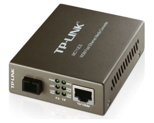 TP-Link MC112CS convertidor de medio 1000 Mbit/s 1550 nm Negro