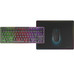 TECLADO MOUSE Y ALFOMBRILLA MARS GAMING MCPWTKLES TECLADO MOUSE Y ALFOMBRILLA MARS GAMING MCPWTKLES