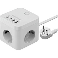 MARS GAMING REGLETA CUBO 35W Gan Blanco MARS GAMING REGLETA CUBO 35W Gan Blanco