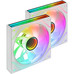 KIT 2xVENTILADOR INTERNO ARGB MARS GAMING MF3DPROX2RW
