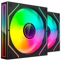 KIT 2xVENTILADOR INTERNO ARGB MARS GAMING MF3DPROX2R