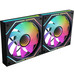 KIT 2xVENTILADOR INTERNO ARGB MARS GAMING MF3DPROX2R