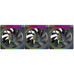 KIT 3xVENTILADOR INTERNO ARG MARS GAMING MF-LINKFINITY