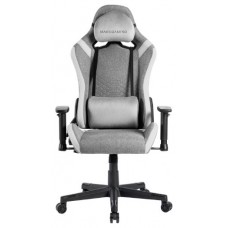 SILLA GAMER MARS GAMING MGCPROFW GRIS CON DETALLES