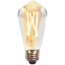 Bombilla led silver electronic filamento edison