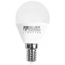 Bombilla led decorativa silver electronis esferica