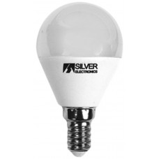 Bombilla led decorativa silver electronis esferica